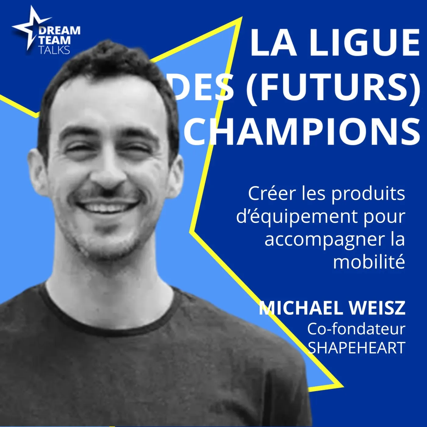 Jaquette de l’épisode : LIGUE DES (FUTURS) CHAMPIONS #39 MICHAEL WEISZ - Co-fondateur Shapeheart